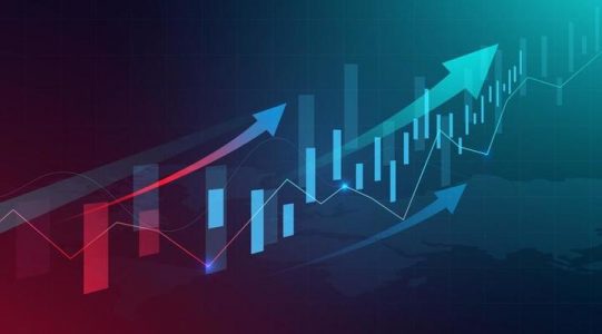 business-candle-stick-graph-chart-of-stock-market-investment-trading-free-vector